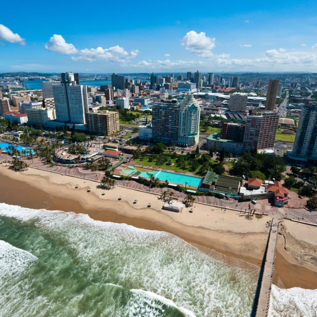 Flights from UK to Durban